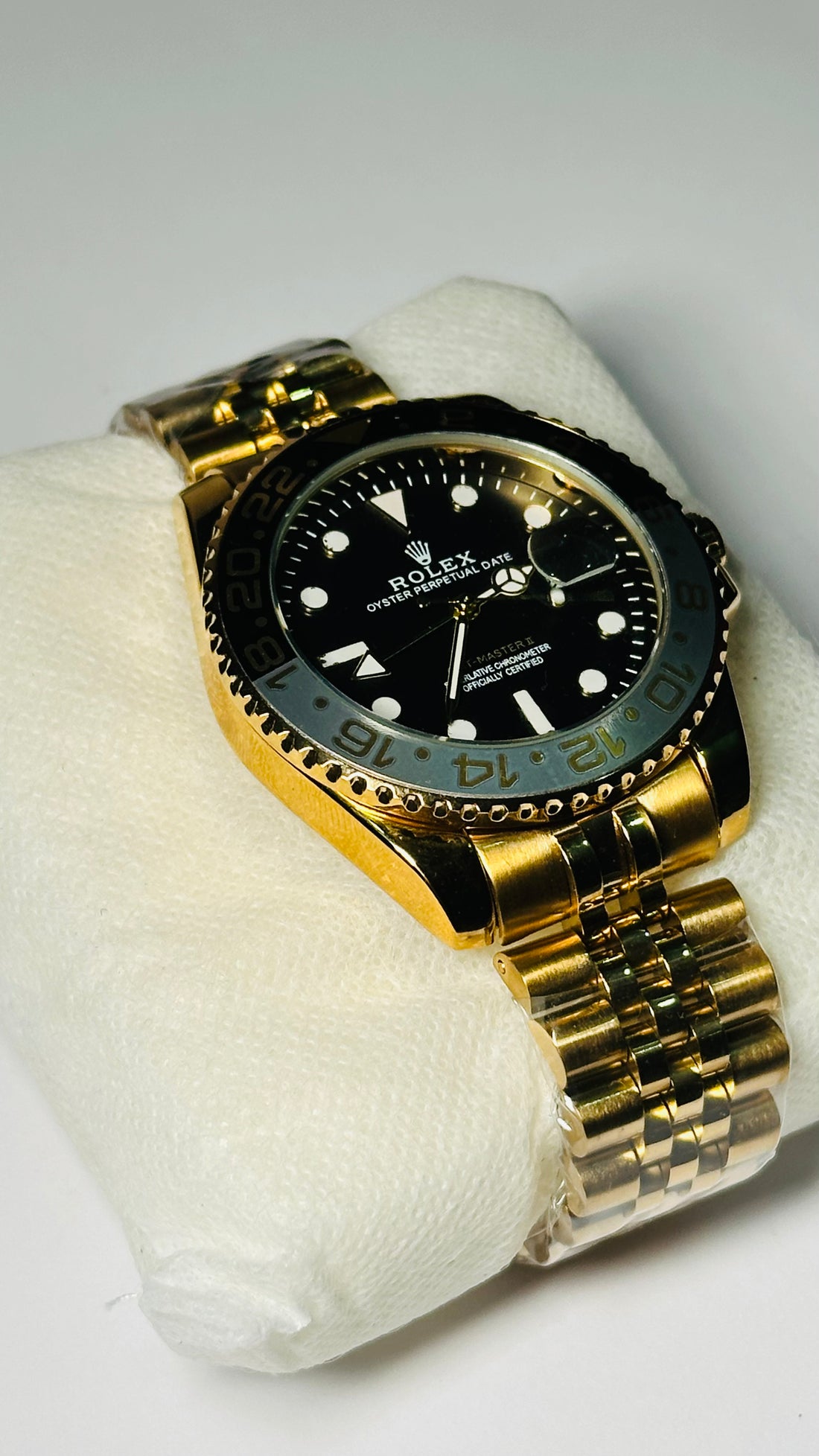 GMT Master | Golden Oyster Chain | Black Dial