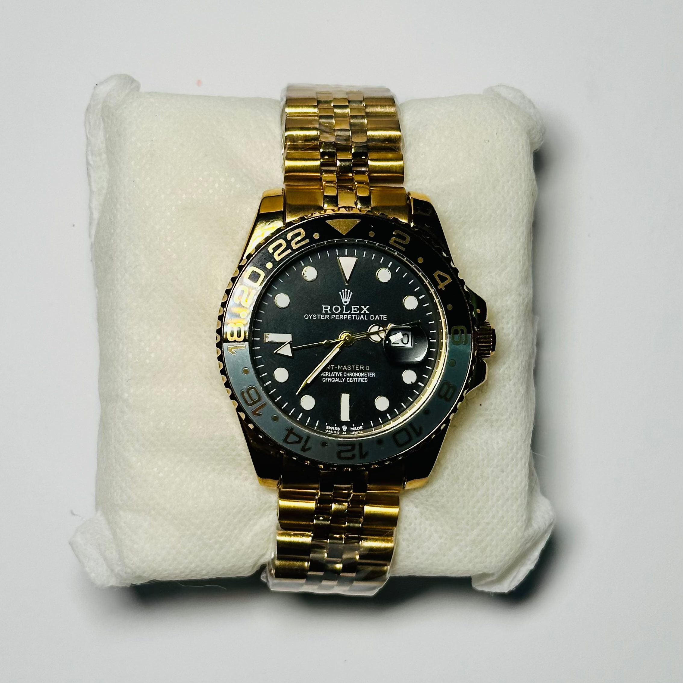 GMT Master | Golden Oyster Chain | Black Dial