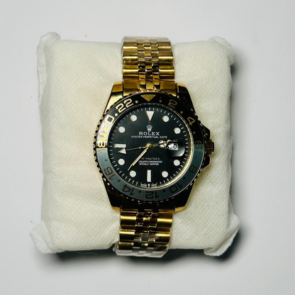GMT Master | Golden Oyster Chain | Black Dial