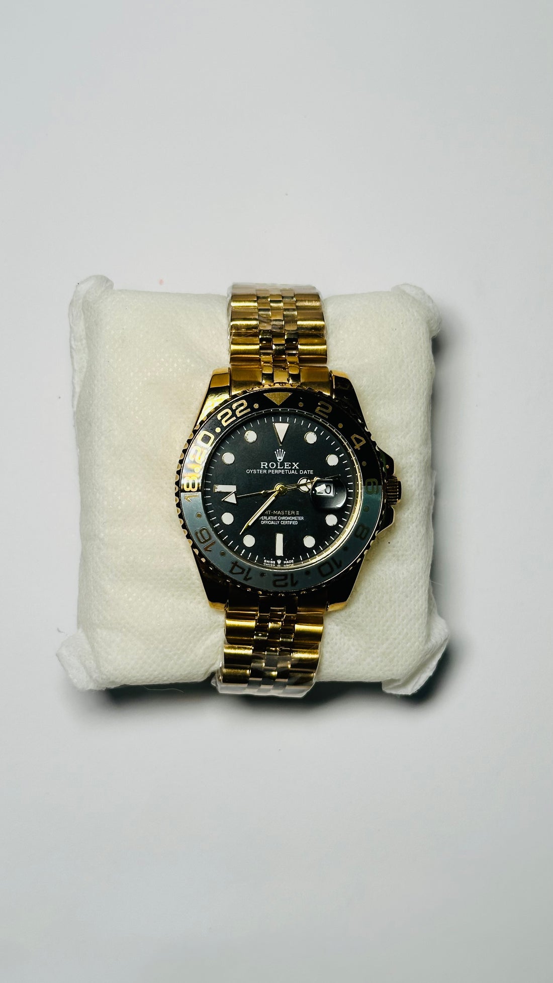 GMT Master | Golden Oyster Chain | Black Dial
